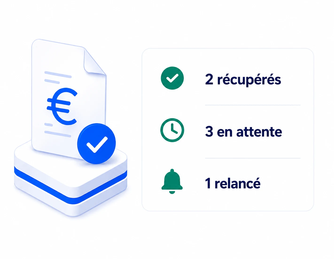Suivi des avoirs fournisseurs : récupérés, en attente, relancés