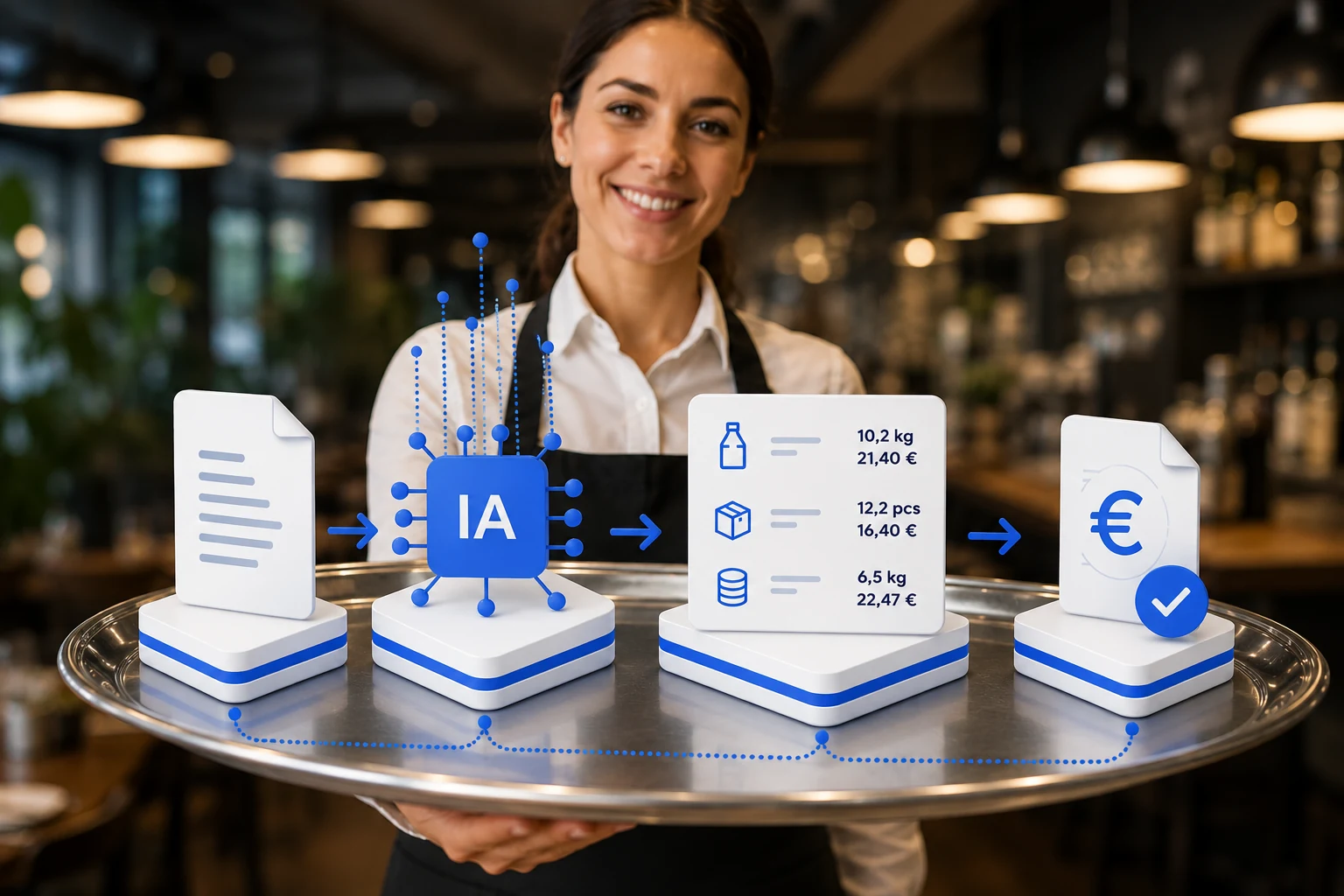 Une IA extrait automatiquement chaque ligne de vos factures fournisseurs