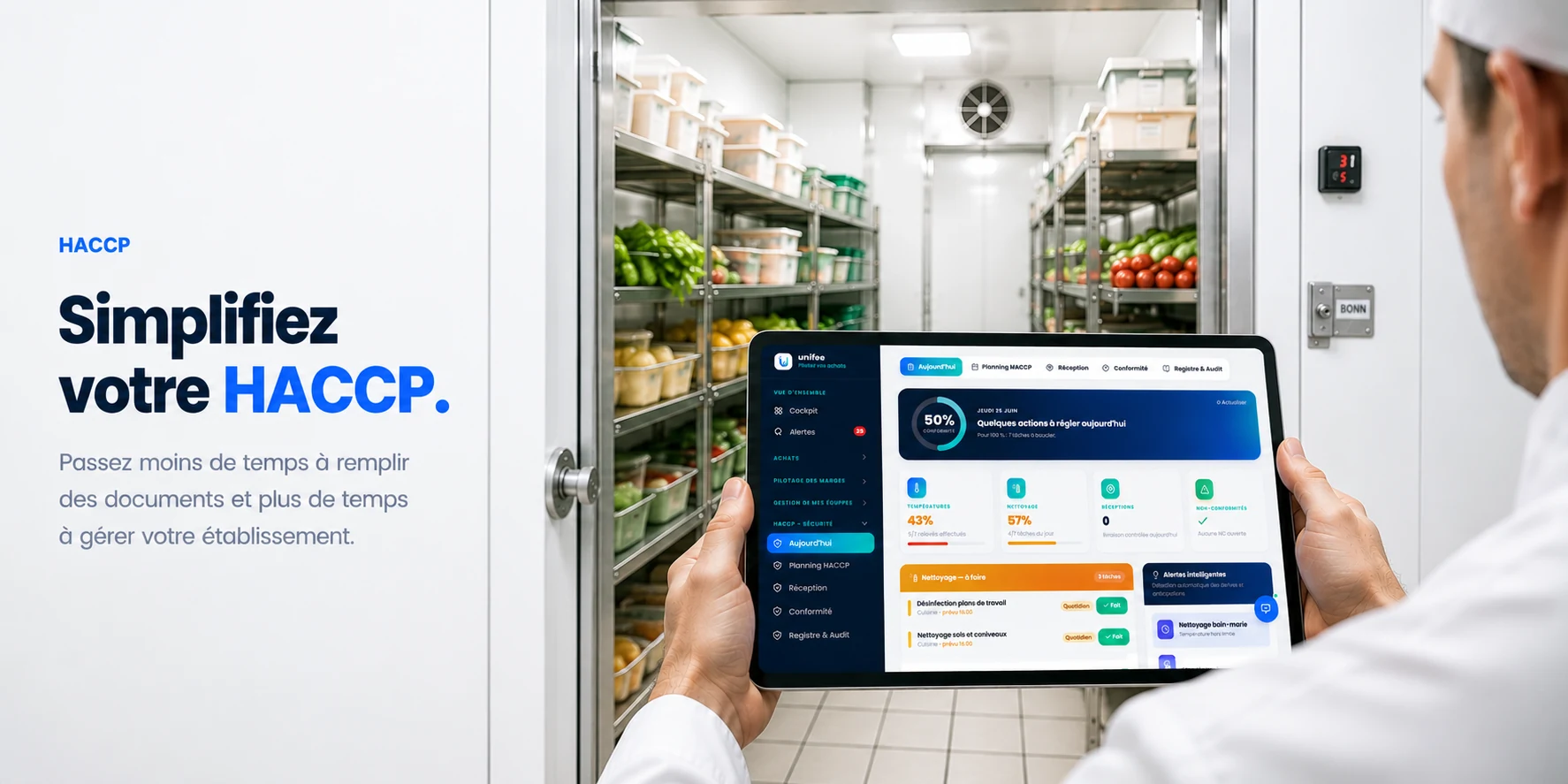Simplifiez votre HACCP avec UNIFEE
