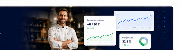 Chef — économies réalisées et marge brute en hausse